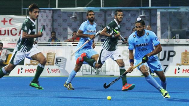 Pakistan got one back as Ali Shaan scored in 49th minute. (Hockey India) 