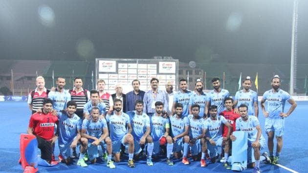 India ultimately won the match 3-1 to top pool A of Asia Cup. (Hockey India) 