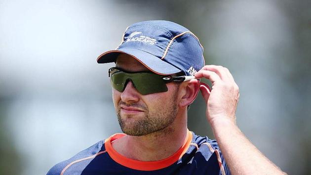 All-rounder Tom Bruce has represented New Zealand in four T20Is so far. (Twitter)