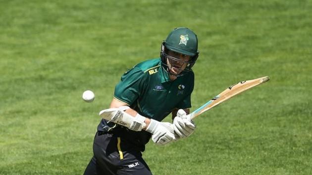 George Worker won the Man of the Match award on his T20I debut (against Zimbabwe) for a 38-ball 62 in Harare. (Getty Images)