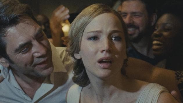 mother!, starring Jennifer Lawrence, Javier Bardem, Ed Harris and Michelle Pfeiffer, opened to extremely polarised response in the US back in September mother!, starring Jennifer Lawrence, Javier Bardem, Ed Harris and Michelle Pfeiffer, opened to extremely polarised response in the US back in September