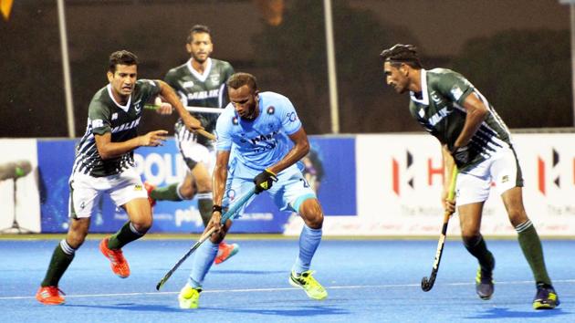 India defeated Pakistan 3-1 in Asia Cup on Sunday, to register their third straight win in the competition. (Hockey India)