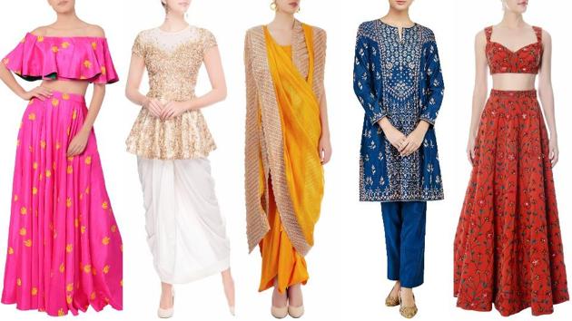 Your guide to Diwali dressing: Embroidered sharara to peplum kurta and ...