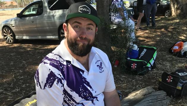 West Augusta B Grade batsman Josh Dunstan scored 307 in a 35-overs-a-side cricket match against Central Stirling in a match in Australia. (Twitter) West Augusta B Grade batsman Josh Dunstan scored 307 in a 35-overs-a-side cricket match against Central Stirling in a match in Australia. (Twitter)