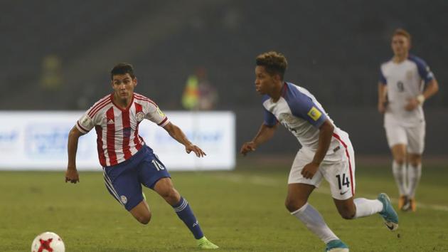 USA, who had finished the league stage as the best third-placed side from Group A, put in a rousing performance. (AP)