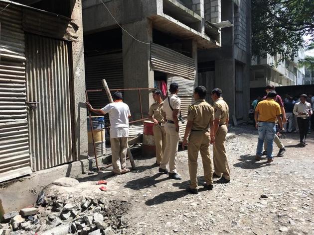 An investigation into whether permissions and safety precautions were all in place at the site in Dattawadi have already begun. (HT Photo) An investigation into whether permissions and safety precautions were all in place at the site in Dattawadi have already begun. (HT Photo)