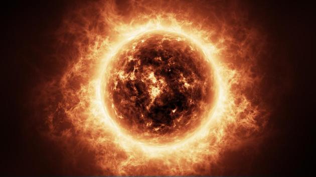 Solar flare are powerful bursts of radiation from the Sun.(Representative image)