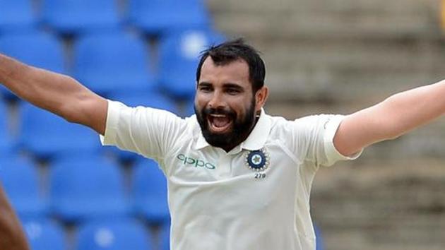 Mohammed Shami and Ashok Dinda gave Bengal a thumping win over Chhatisgarh while Delhi went on top of the group in the Ranji Trophy with a win over Railways(AFP)