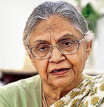 The three-time chief minister said Delhi’s officers helped her in achieving her goal of transforming the city. The three-time chief minister said Delhi’s officers helped her in achieving her goal of transforming the city.