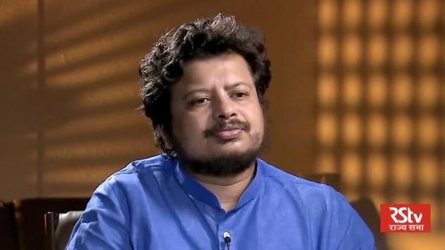 Photos and videos of intimate moments of Rajya Sabha MP Ritabrata Banerjee and his former girlfriend have gone viral on social media. ((RajyaSabhaTV/Screengrab)) Photos and videos of intimate moments of Rajya Sabha MP Ritabrata Banerjee and his former girlfriend have gone viral on social media. ((RajyaSabhaTV/Screengrab))