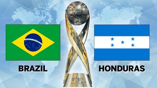 Brazil face Honduras in their pre-quarterfinal match at the FIFA U-17 World Cup in Kochi today. Get highlights of Brazil vs Honduras, FIFA U-17 World Cup - Round of 16, here.(HT sports)