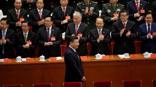 Chinese President Xi Jinping arrives for the opening of the 19th National Congress of the Communist Party of China at the Great Hall of the People in Beijing, China October 18, 2017. (Reuters Photo) Chinese President Xi Jinping arrives for the opening of the 19th National Congress of the Communist Party of China at the Great Hall of the People in Beijing, China October 18, 2017. (Reuters Photo)