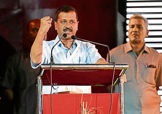 Arvind Kejriwal’s message, issued in an email sent to donors on Dhanteras on Tuesday, led to fresh donations of Rs 14.72 lakh within a day, with more than 1,830 people responding.(Burhaan Kinu/HT PHOTO) Arvind Kejriwal’s message, issued in an email sent to donors on Dhanteras on Tuesday, led to fresh donations of Rs 14.72 lakh within a day, with more than 1,830 people responding.(Burhaan Kinu/HT PHOTO)
