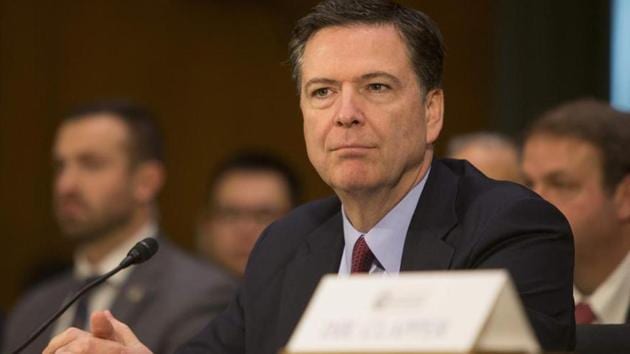 Former FBI Director James Comey as he testifies during a Senate Armed Services Committee hearing on Russian Intelligence Activities on Capitol Hill in Washington, DC on January 10, 2017. (AFP File Photo) Former FBI Director James Comey as he testifies during a Senate Armed Services Committee hearing on Russian Intelligence Activities on Capitol Hill in Washington, DC on January 10, 2017. (AFP File Photo)