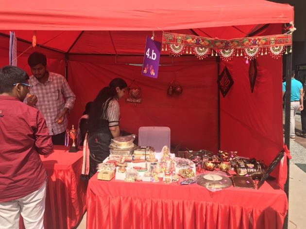 A Diwali mela was held at the Nagarro campus in Gurgaon on Wednesday.