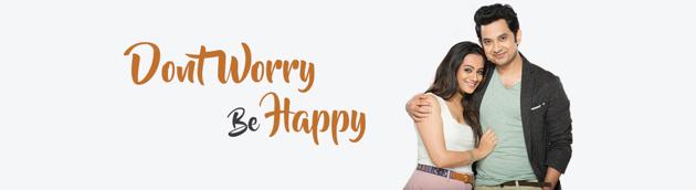 The stars of Marathi play ‘Don’t worry, be happy’. The play is being staged at Balgandharva Rangmandir. (HT Photo) The stars of Marathi play ‘Don’t worry, be happy’. The play is being staged at Balgandharva Rangmandir. (HT Photo)