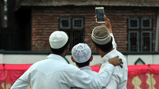 In the fatwa issued Deoband said that posting photos of self or family on social media sites is not allowed in Islam. (HT File Photo) In the fatwa issued Deoband said that posting photos of self or family on social media sites is not allowed in Islam. (HT File Photo)