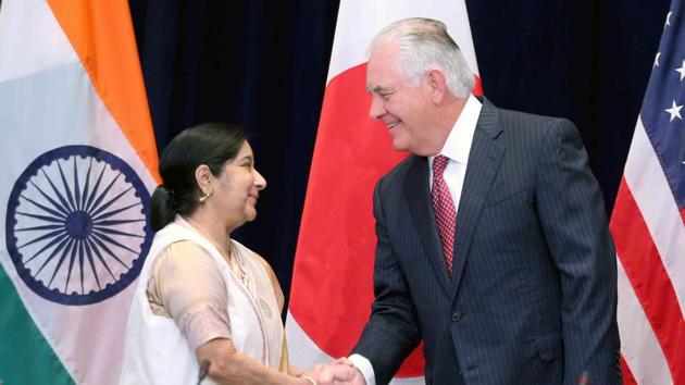 Secretary Tillerson has made a significant policy statement on India-US relations and its future, an external affairs ministry statement said. (Reuters File Photo) Secretary Tillerson has made a significant policy statement on India-US relations and its future, an external affairs ministry statement said. (Reuters File Photo)