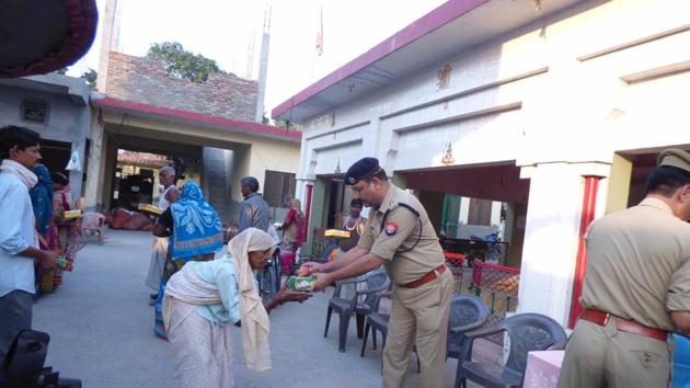 The top hierarchy of the Gautam Budh Nagar police, including senior superintendent of police (SSP) Love Kumar, spent time at an orphanage in Sector 12, where a dinner was also organised The top hierarchy of the Gautam Budh Nagar police, including senior superintendent of police (SSP) Love Kumar, spent time at an orphanage in Sector 12, where a dinner was also organised