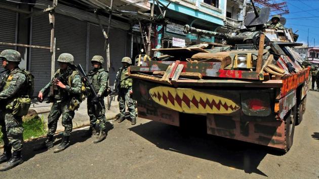 Photos Battle Scarred Marawi Begins Cleanup After 5 Month Long Siege