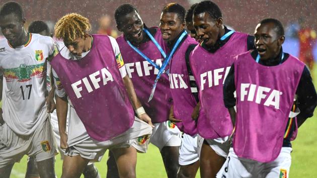 Mali will face either Spain or Iran in the semifnals of the tournament. (AFP)