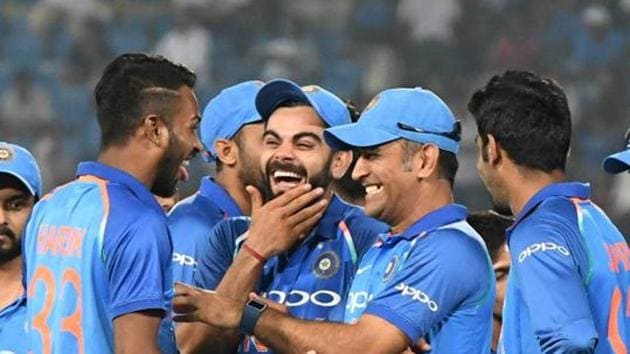 Virat Kohli’s Indian cricket team will be aiming to sustain their dominance as they prepare to face a New Zealand side that lacks a bit of experience in the first ODI in Mumbai. (PTI) Virat Kohli’s Indian cricket team will be aiming to sustain their dominance as they prepare to face a New Zealand side that lacks a bit of experience in the first ODI in Mumbai. (PTI)