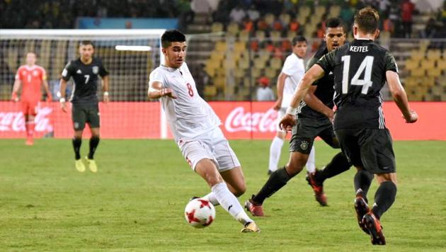 Iran will take on Spain in their FIFA U-17 World Cup quarterfinals in Kochi on Sunday.(PTI)
