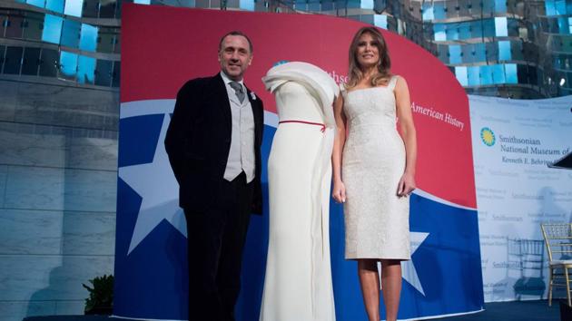 What Melania, Ivanka and Tiffany Trump wore at the inauguration ball – New  York Daily News
