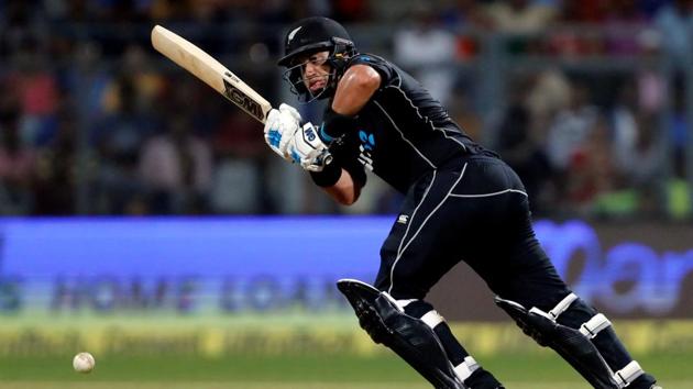 Ross Taylor scored 95 to provide perfect support to Tom Latham. (REUTERS)