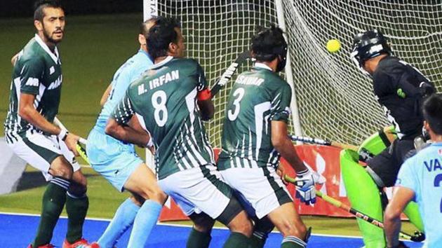 Pakistan hockey team had lost to India in the Super 4s but defeated South Korea in the bronze medal match of the Asia Cup. (PTI) Pakistan hockey team had lost to India in the Super 4s but defeated South Korea in the bronze medal match of the Asia Cup. (PTI)