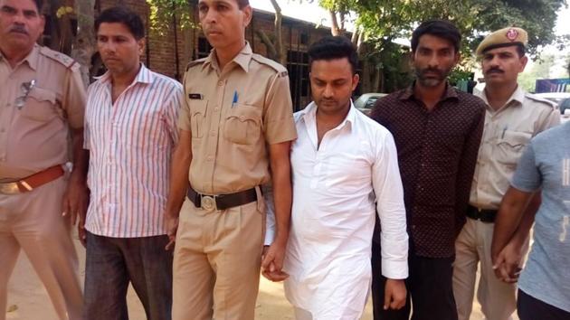 The accused were produced before a court on Saturday and as per the court direction, sent to Bhondsi jail on Sunday The accused were produced before a court on Saturday and as per the court direction, sent to Bhondsi jail on Sunday