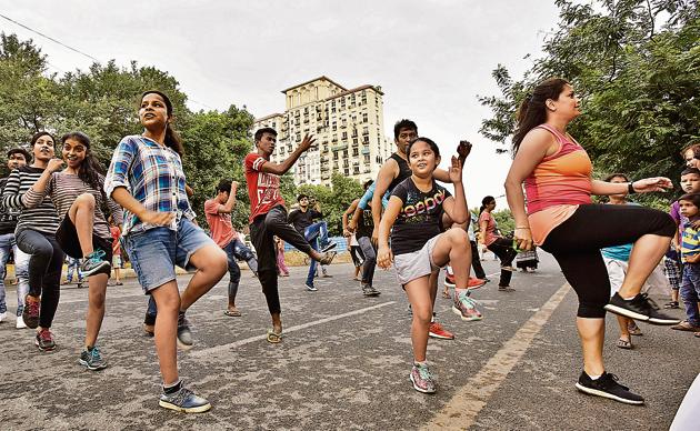 The Raahgiri event used to be especially popular with children. (Sanjeev Verma/HT FILE PHOTO) The Raahgiri event used to be especially popular with children. (Sanjeev Verma/HT FILE PHOTO)
