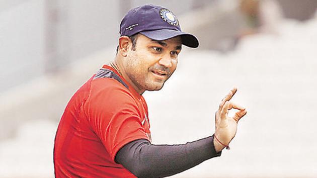 Virender Sehwag had a hilarious Twitter interaction with New Zealand star Ross Taylor in which the former Indian cricket team batsman played upon his last name. (AP) Virender Sehwag had a hilarious Twitter interaction with New Zealand star Ross Taylor in which the former Indian cricket team batsman played upon his last name. (AP)