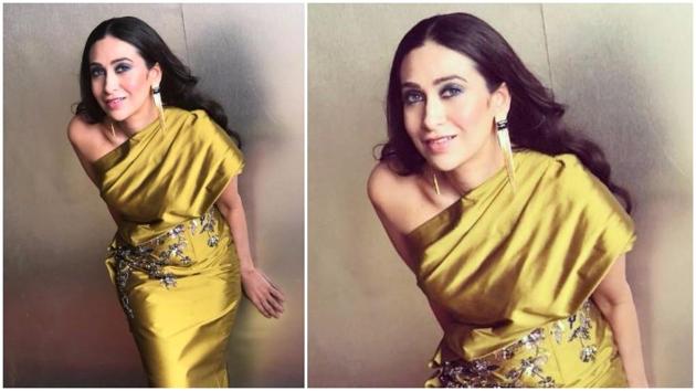 Karisma Kapoor will awe-struck with her chic one-shoulder dress. See pics | Fashion Trends - Hindustan Times