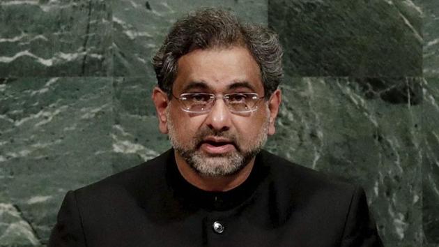 Prime Minister of Pakistan Shahid Khaqan Abbasi. (AP file) Prime Minister of Pakistan Shahid Khaqan Abbasi. (AP file)