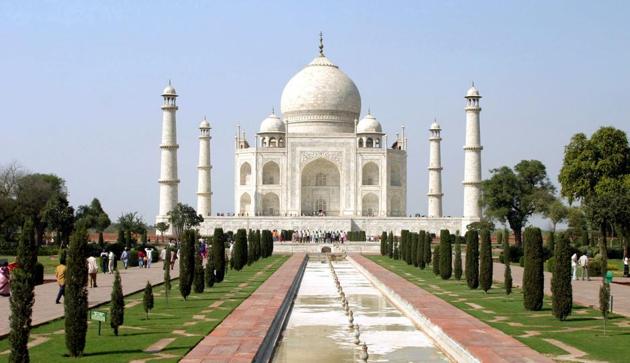 BJP spokesperson Shahnawaz Hussain said chief minister Yogi Adityanath will further “spruce up” the Taj Mahal.(HT File) BJP spokesperson Shahnawaz Hussain said chief minister Yogi Adityanath will further “spruce up” the Taj Mahal.(HT File)