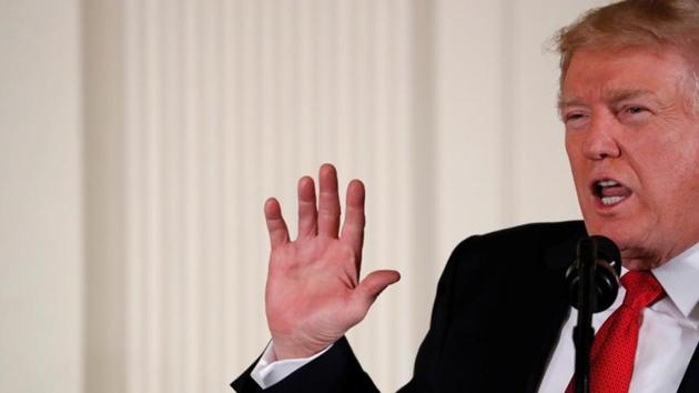 US President Donald Trump’s 120-day worldwide ban on refugees entering the United States is ending. (Reuters Photo) US President Donald Trump’s 120-day worldwide ban on refugees entering the United States is ending. (Reuters Photo)