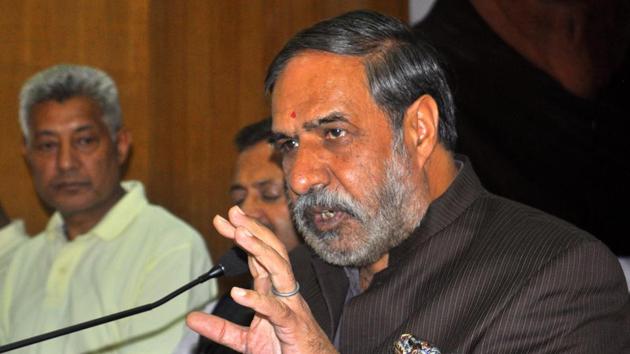 Congress chief spokesperson Anand Sharma. (Deepak Sansta/HT Photo) Congress chief spokesperson Anand Sharma. (Deepak Sansta/HT Photo)