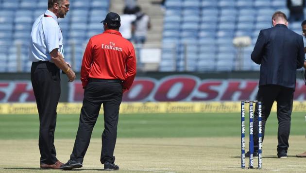 The Pune pitch came under scrutiny ahead of the India vs New Zealand second cricket ODI. (AFP) The Pune pitch came under scrutiny ahead of the India vs New Zealand second cricket ODI. (AFP)