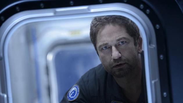 This image released by Warner Bros. Entertainment Inc. shows Gerard Butler in a scene from Geostorm. (AP) This image released by Warner Bros. Entertainment Inc. shows Gerard Butler in a scene from Geostorm. (AP)