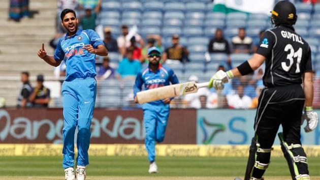 However, New Zealand’s decision to bat did not turn out as they expected as they kept losing wickets at regular intervals. (BCCI) 