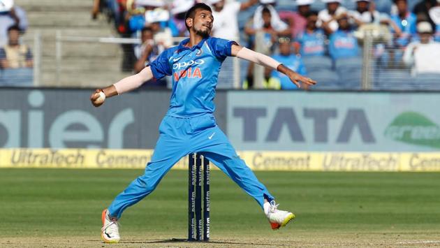 The spinners also got into the act as Yuzvendra Chahal scalped two while Axar Patel picked one to restrict New Zealand to 230/9 off their 50 overs. (BCCI) 