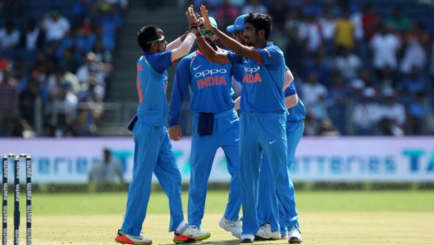 Jasprit Bumrah also struck for India, picking up two wickets. (BCCI)