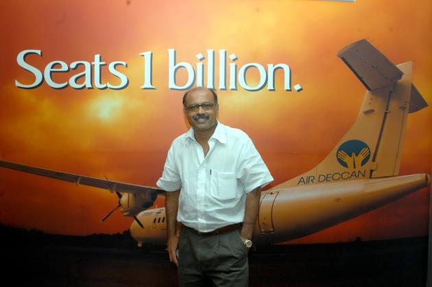 Captain GR Gopinath, Managing Director, Air Deccan, at his office, in Bengaluru in 2006. (Deepak G Pawar/Getty Images) Captain GR Gopinath, Managing Director, Air Deccan, at his office, in Bengaluru in 2006. (Deepak G Pawar/Getty Images)