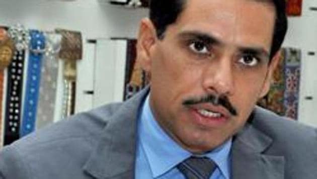 File photo of Congress president Sonia Gandhi's son-in-law Robert Vadra. (PTI) File photo of Congress president Sonia Gandhi's son-in-law Robert Vadra. (PTI)