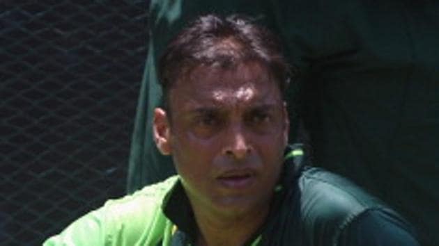 Shoaib Akhtar said he was ‘speechless’ after hearing about the ‘pitch-fixing’ scandal ahead of the second ODI between India and New Zealand in Pune.(Getty Images)