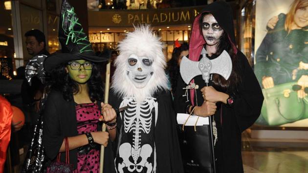 Revellers at a Halloween party in India.(File Photo)
