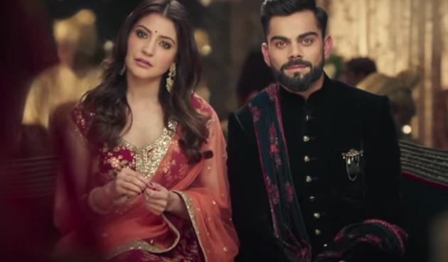 Virat and Anushka look engaged in an ad Here s how celeb