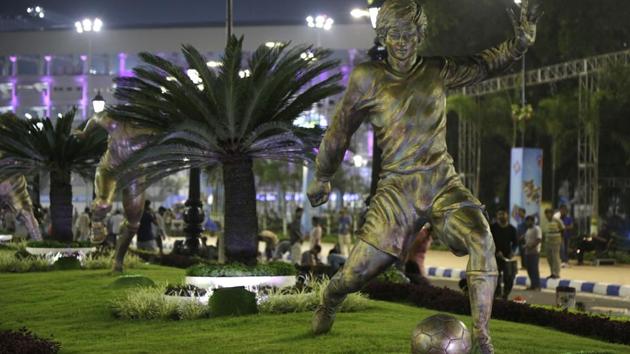 Live streaming of the FIFA U-17 World Cup final match between England vs Spain at Kolkata’s Salt Lake Stadium on Saturday (Oct. 28) can be got online. This will be the first all-European final in FIFA U-17 World Cup. Get details of live streaming and live TV here. (AP) Live streaming of the FIFA U-17 World Cup final match between England vs Spain at Kolkata’s Salt Lake Stadium on Saturday (Oct. 28) can be got online. This will be the first all-European final in FIFA U-17 World Cup. Get details of live streaming and live TV here. (AP)
