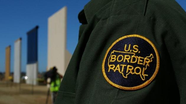 A border patrol officer stands along the US- Mexico border. (Reuters File Photo)